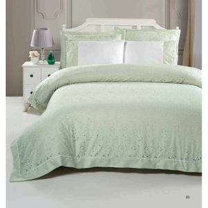 Juego de Ropa de Cama King Size de Lujo Moderno de 6 Piezas, Funda de Edredón XL y Sábana Ajustable, Tela de Satén de Algodón, Costuras Elegantes para Uso Doméstico - Product Image 4