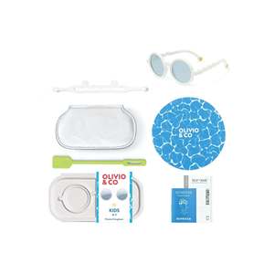 Gafas de sol polarizadas Shark White para 0-3 años Producto de lentes Premium - Product Image 3