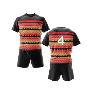 Nueva Camiseta de Rugby Personalizada con Diseño Impreso, Secado Rápido, Transpirable, 100% Poliéster, Impresión por Sublimación, Uniforme de Rugby al por Mayor - Product Image 2
