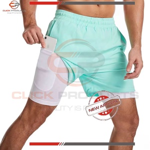 Venta caliente de los hombres de verano playa gimnasio Fitness pantalones cortos cómodos ecológicos nuevo estilo Surf bañadores servicio OEM precio barato venta - Product Image 4