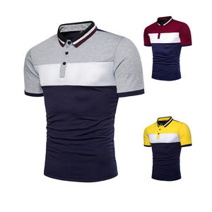 เสื้อโปโลผู้ชายไซส์ใหญ่พิเศษเสื้อยืดโปโลผู้ชายสีล้วนสำหรับผู้ใหญ่เสื้อโปโลสำหรับผู้ชายใส่ในฤดูร้อน - Product Image 2