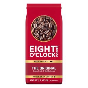 Café Eight O'Clock The Original, Café en Grano Tostado Medio, Dulce, Afrutado, Bien Equilibrado, 30 Onzas - Product Image 4