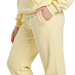 Chándales de mujer con logotipos personalizados Conjunto de dos piezas Entrenamiento Fitness Gym Jogger 100% Chándales de algodón para mujer - Product Image 6