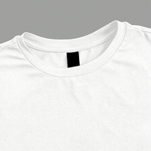 Vêtements écologiques en coton de bambou biologique Haut court respirant pour femmes avec logo imprimé personnalisé T-shirt court - Product Image 4