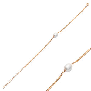 Single Natural Pearl Design <b>Sterling</b> <b>Silver</b> <b>Charm</b> <b>Bracelet</b> Wholesale 925 <b>Sterling</b> <b>Silver</b> Jewelry - Product Image 6