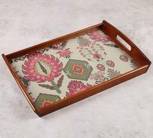 Modern Metal Enamel Serving Tray High Quality Handcrafted Design For Home Hotel Restaurant Table Serving Use - Product Image 1