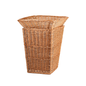 ตะกร้าหวายขนาดใหญ่พร้อมช่องใส่ของ ตะกร้าโชว์สินค้าพร้อมชาม ใส่ขนมปัง ผลไม้ เหมาะสำหรับร้านค้า ร้านขายของชำ และใช้ในบ้าน จากเวียดนาม - Product Image 1