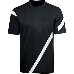 เสื้อฟุตบอลผ้าโพลีเอสเตอร์แบบ100% เสื้อฟุตบอลแบบลำลองแห้งเร็วพิมพ์ซับลิเมชันดีไซน์ใหม่ - Product Image 3