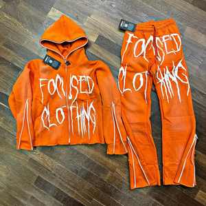 OEM เสื้อฮู้ดผู้ชายวินเทจมีซิปมีฮู้ดผ้าฝรั่งเศสผ้าคอตตอนขนาดใหญ่ระบายอากาศได้ดีพิมพ์ลายกรดซีดจางสำหรับฤดูหนาว - Product Image 4