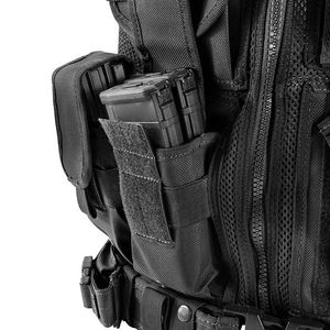 Haute qualité à dégagement rapide respirant imperméable toile hommes solide gilet multifonctionnel extérieur personnalisation équipement - Product Image 6