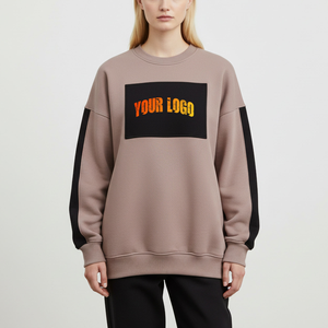 Sweat-shirt en molleton épais pour femme, toucher luxueux, tissu doux, collection hiver, sweat-shirt en coton brossé pour femme, durable - Product Image 4