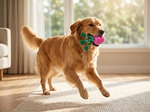 Jouet à mâcher pour chien Ledu Toys Strawberry Squeak – Jouet résistant en caoutchouc - Product Image 5