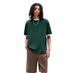 ทีมผู้ส่งออกสินค้าจำนวนมากของเราจัดส่งเสื้อยืดผ้าฝ้ายคุณภาพสูงสำหรับผู้ชายเพื่อตอบสนองความต้องการด้านการจัดหาสินค้าระหว่างประเทศ - Product Image 1