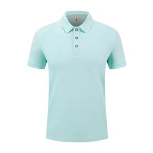 2025 hommes à manches courtes bouton pour Polo léger respirant imprimé Sport décontracté hauts couleur unie Streetwear avec revers - Product Image 1