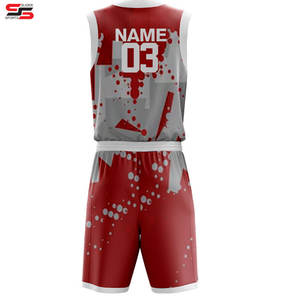 Uniforme de baloncesto reversible personalizado para hombre, ropa deportiva de baloncesto de secado rápido, ropa de baloncesto para jóvenes - Product Image 2