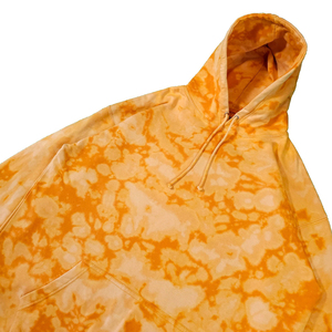 Sweat à capuche tendance unisexe brillant tie dye dans les tons orange pull sweat avec capuche et poche idéal pour la mode streetwear décontractée - Product Image 6