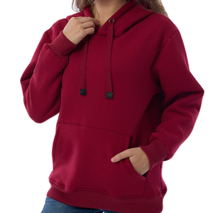 Chaqueta de mujer con estampado bordado y logotipo personalizado, abrigo, Sudadera con capucha, jersey de manga larga, ropa de calle, sudadera informal de Color sólido - Product Image 6