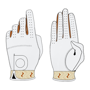 Gants de golf professionnels en cuir de qualité supérieure anti-dérapant paume respirant Durable ajustement réglable Logo personnalisé OEM fournisseur de golf en vrac - Product Image 1