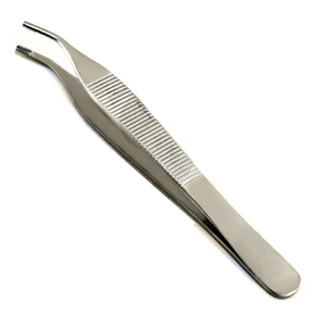 Adson คีมหนีบเนื้อเยื่อสีน้ำตาลไทเทเนียมแบบตรง7x7ด้ามแบนเครื่องมือผ่าตัด sialkot ผู้ผลิต kellinind - Product Image 1