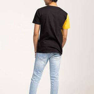 Camiseta de Manga Corta para Hombre, Tallas Grandes, Diseño Personalizado al por Mayor, 100% Algodón, Secado Rápido, Transpirable, Tela de Lona, Transferencia Térmica, Color Sólido - Product Image 2