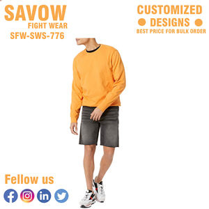 Sweat-shirt homme personnalisé en coton Logo personnalisé Vêtements de sport confortables Sweat-shirt à manches longues Séchage rapide pour hommes Jogger - Product Image 5