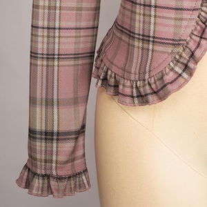 Veste de blazer de bureau à manches longues de couleur unie coton respirant ouvert devant tricot manteau à simple boutonnage Type de fermeture à Double boutonnage - Product Image 4