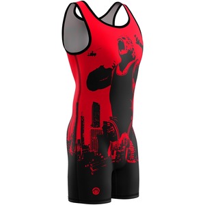 Alta calidad logotipo personalizado sublimación equipo de lucha juvenil hombres lucha medias precio barato al por mayor ropa deportiva - Product Image 4