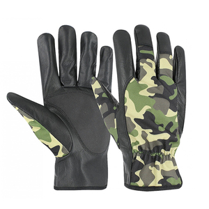 Guantes de montaje de cuero de grano de vaca de dedo completo XL Diseño antideslizante Funciones de soldadura de seguridad personalizadas Compatibilidad de pantalla táctil - Product Image 2