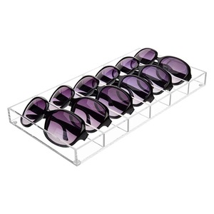 Exhibición de venta al por menor de moda para gafas de sol | Organizador de plástico llamativo para tiendas de gafas - Product Image 3