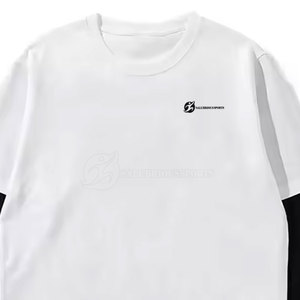 เสื้อเชิ้ตผู้ชายคุณภาพสูง ผ้าฝ้ายใยไผ่ แขนสองชั้น คอวี สไตล์ลำลอง ระบายอากาศได้ดี แห้งเร็ว ผ้าถัก ทรงพอดีตัว ไซส์ใหญ่ ซักแล้ว - Product Image 2