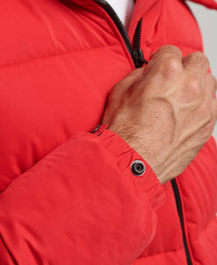 Abrigo de invierno brillante de moda promocional de alta calidad para hombre, chaqueta acolchada personalizada, chaqueta de burbujas acolchada, servicio OEM - Product Image 3