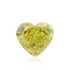 1,10 Ct VS Clarity Fancy Color Vivid Yellow Heart Cut Diamond Joyería de boda personalizada para anillos de compromiso de mujer-Certificado IGI - Product Image 1