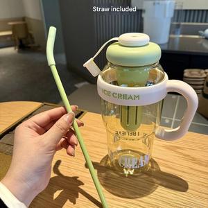 Bouteille d'eau en plastique SD17, personnalisation rapide, <span class=keywords><strong>tasse</strong></span> portable <span class=keywords><strong>avec</strong></span> <span class=keywords><strong>infuseur</strong></span> <span class=keywords><strong>à</strong></span> thé et jus pour femmes, filles, étudiants, vente en gros - Product Image 3