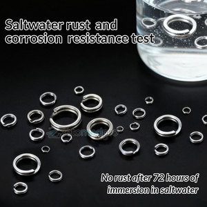 Anneaux de pêche robustes en acier inoxydable fiable pour l'équipement de pêche Anneaux de pêche professionnels - Product Image 4