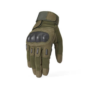 ถุงมือยุทธวิธีแบบเต็มนิ้วสีทึบถุงมือยุทธวิธีเล่นกีฬากลางแจ้ง - Product Image 3