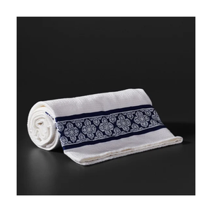 Serviettes de bain en coton à séchage rapide 70x140cm 450 GSM léger biodégradable Eco sûr brodé pour Gym voyage Spa et salles de bain - Product Image 5