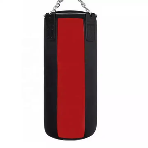 2023 cuir véritable coup de boxe MMA entraînement sport sacs de frappe sacs de sable sacs de frappe lourds - Product Image 3