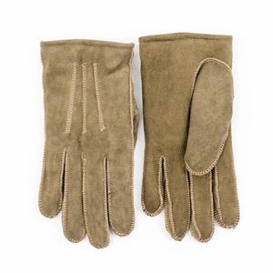 Shearling <b>Sheepskin</b> <b>Mittens</b> Leather Fur-Cuff Winter Glove Wooled <b>Ladies</b> <b>Sheepskin</b> Gloves Adult Leather Gloves From Pakistan - Product Image 2