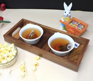 Artisanat Rectangulaire Forme Os Incrustation Plateau Maison Plateau Décoratif pour Table Basse Motif Unique Essayez Os Artisanat - Product Image 1