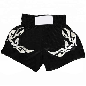 Pantalones cortos de Kick Boxing unisex personalizados ropa deportiva entrenamiento Fitness OEM al por mayor para hombres y mujeres lucha de competición - Product Image 3