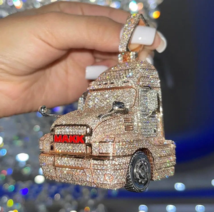 Chaîne cubaine VVS en diamant de laboratoire, 12 mm, or blanc 14 carats, argent, style hip-hop Miami Iced Out, pour hommes et femmes - Product Image 3