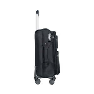 Fabricant vietnamien 890 Ensemble de valises souples avec serrure haute sécurité, roues silencieuses, chariot en fer, logo métallique, bagage cabine, personnalisable, vente en gros - Product Image 2