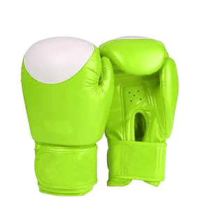Wholesale Price High Breathable Boxing Gloves PU Leather <b>Hook</b> Loop Closure Outdoor Training High Performance Winning Gloves - Product Image 4