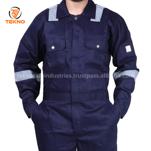 Nouveauté 2025 Vêtements de travail Combinaison réfléchissante Vêtements de travail Vêtements 100% coton Combinaisons OEM Costume au service OEM de gros - Product Image 5