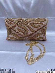 Handmade Designer <b>Evening</b> <b>Bag</b> Stylish Fashionable Handcrafted Bridal Clutch for Women - Product Image 2