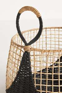 ตะกร้าหวายสำหรับเก็บของเล่นสำหรับเด็กงานสานมือหลากสีตะกร้าหวายงานสานทำมือในเวียดนาม - Product Image 3