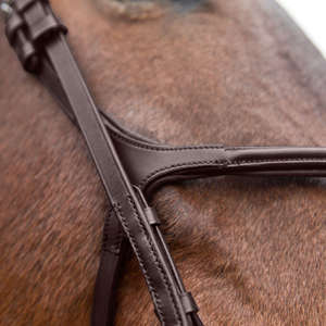 Figure 8 Bridle - Brown Saisonnier Scamosciato Vieux Serpent certifié ISO 9001 personnalisable sur demande expédition en gros sur mesure - Product Image 3