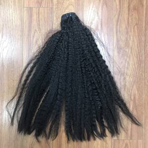 Pelo liso rizado de tendencia caliente Fabricante de Vietnam pelo de trama profesional muchas texturas Pelo Largo OEM de alta calidad - Product Image 2