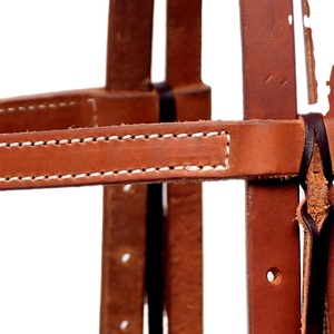 Productos de equitación de brida de cuero genuino ligeros de diseño personalizado a la venta - Product Image 3