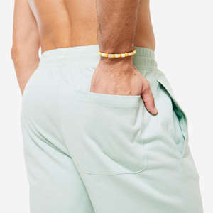 Mallas de gimnasio de secado rápido de alta calidad para hombre, pantalones cortos informales para correr, características impermeables ecológicas, patrón sólido al por mayor - Product Image 2